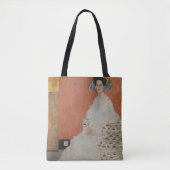 Portret van Fritza Riedler door Gustav Klimt Tote Bag (Voorkant)