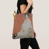 Portret van Fritza Riedler door Gustav Klimt Tote Bag (Dichtbij)