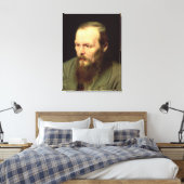 Portret van Fyodor Dostoyevsky 1872 Canvas Afdruk (Insitu (Slaapkamer))