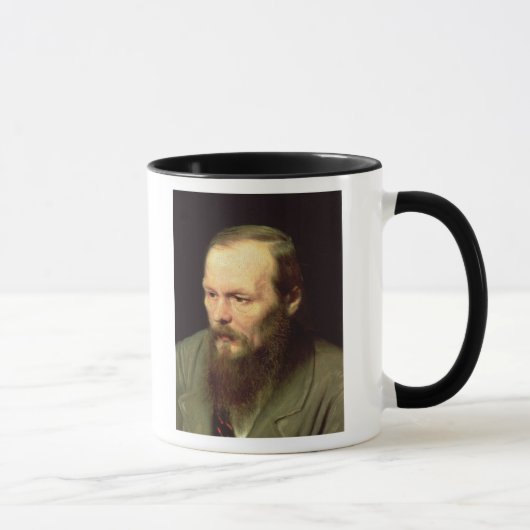 Portret van Fyodor Dostoyevsky 1872 Mok (Rechts)