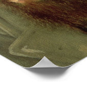 Portret van Fyodor Dostoyevsky 1872 Poster (Hoek)