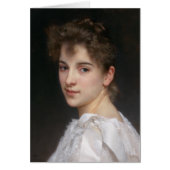 Portret van Gabrielle Cot Bouguereau (Voorkant)