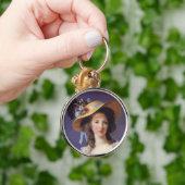 Portret van Gabrielle de Polignac, Franse gravin Sleutelhanger (Hand)