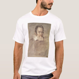 Portret van Galileo Galilei Astronomer T-shirt
