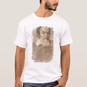Portret van Galileo Galilei Astronomer T-shirt