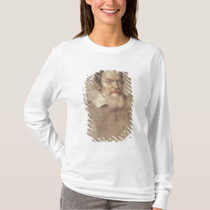 Portret van Galileo Galilei Astronomer T-shirt