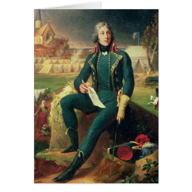 Portret van generaal Louis-Lazare Hoche (Voorkant)