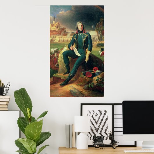 Portret van generaal Louis-Lazare Hoche Poster (Thuiskantoor)