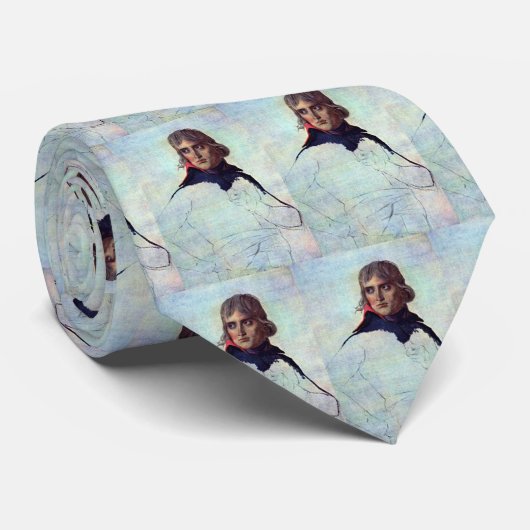 Portret van generaal Napoleon Bonaparte door David Stropdas (Opgerold)