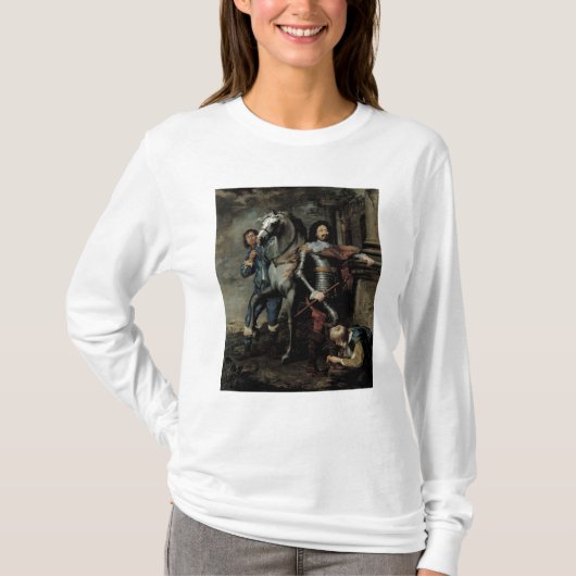 Portret van generaal Ottavio Piccolomini T-shirt (Voorkant)