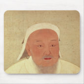 Portret van Genghis Khan, Mongol Khan Muismat (Voorkant)