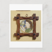 Portret van Geoffrey Chaucer (c.1340-1400) (cerami Briefkaart (Voorkant)