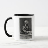 Portret van Georg Philipp Telemann Mok (Links)