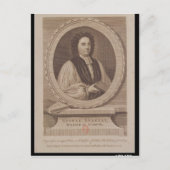 Portret van George Berkeley Bishop Briefkaart (Voorkant)