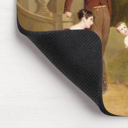 Portret van George Granville Leveson-Gower en zijn Muismat (Hoek)