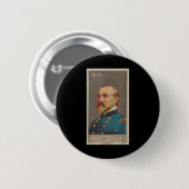 Portret van George Meade (1888) Ronde Button 5,7 Cm (Voorkant /achterkant)