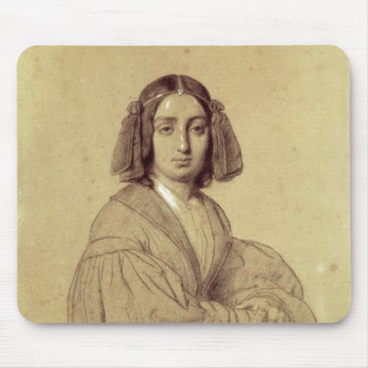 Portret van George Sand 1837 Muismat (Voorkant)