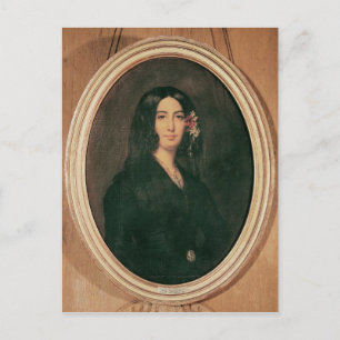 Portret van George Sand Briefkaart