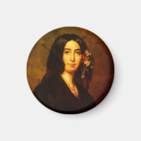 Portret van George Sand door Auguste Charpentier