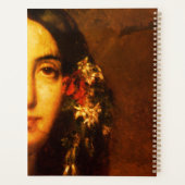 Portret van George Sand door Auguste Charpentier Planner (Achterkant)