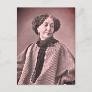 Portret van George Sand door Nadar Briefkaart