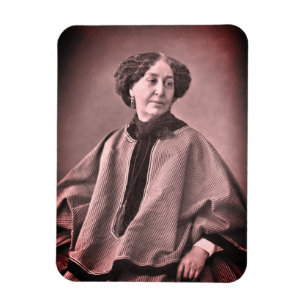 Portret van George Sand door Nadar Magneet