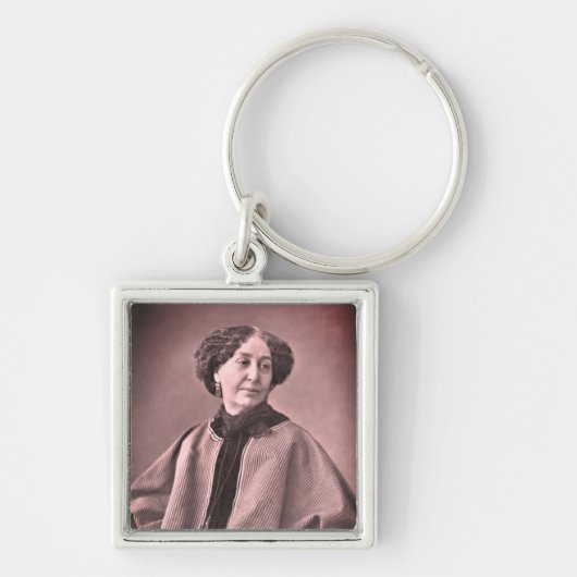 Portret van George Sand door Nadar Sleutelhanger (Voorkant)