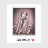 Portret van George Sand door Nadar Sticker (Vel)