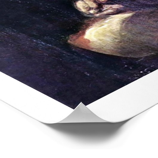 Portret van George Sand Poster (Hoek)