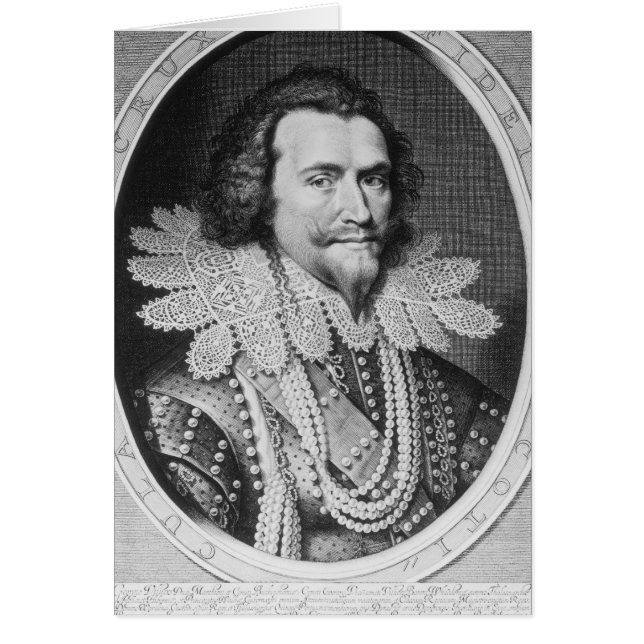 Portret van George Villiers (Voorkant)