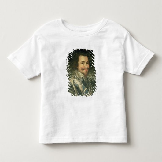 Portret van George Villiers, 1e hertog van Bucking Kinder Shirts (Voorkant)