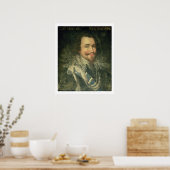 Portret van George Villiers, 1e hertog van Bucking Poster (Keuken)
