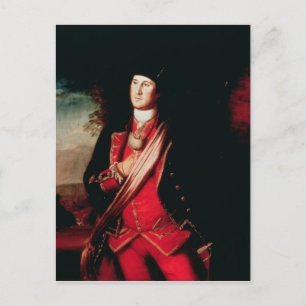 Portret van George Washington 1772 Briefkaart