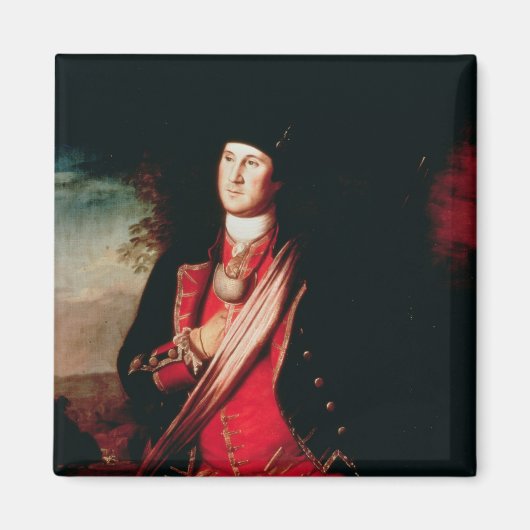 Portret van George Washington 1772 Magneet (Voorkant)