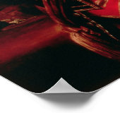 Portret van George Washington 1772 Poster (Hoek)