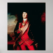 Portret van George Washington 1772 Poster (Voorkant)
