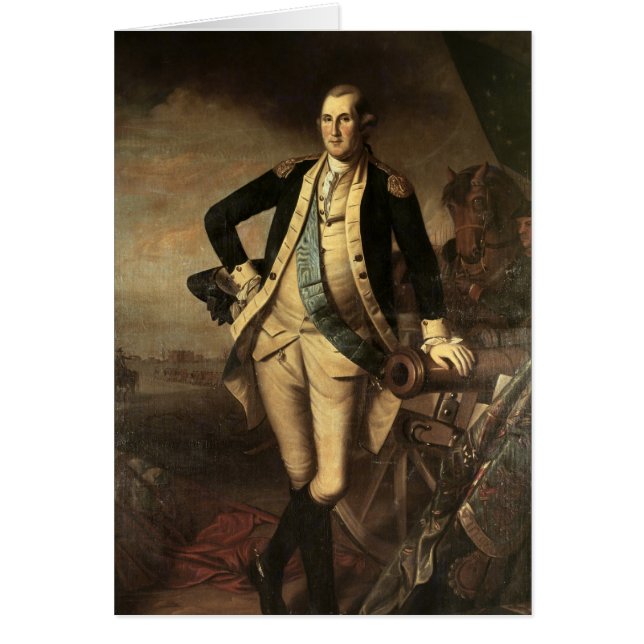 Portret van George Washington, 1779 (Voorkant)