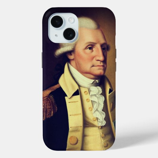 Portret van George Washington (1790) Case-Mate iPhone Case (Achterkant)