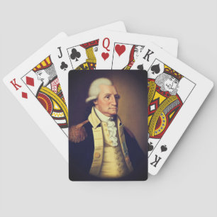 Portret van George Washington (1790) Pokerkaarten