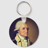 Portret van George Washington (1790) Sleutelhanger (Voorkant)