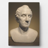 Portret van George Washington | 1828-30 Fotoplaat (voorkant)