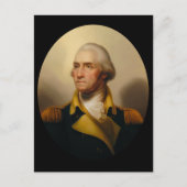 Portret van George Washington Briefkaart (Voorkant)