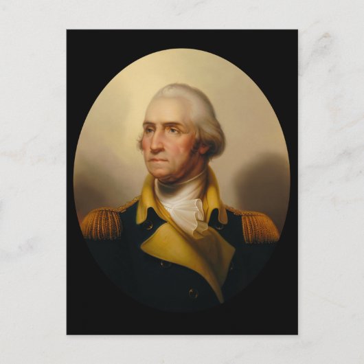 Portret van George Washington Briefkaart (Voorkant)