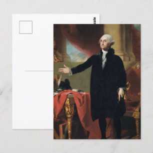 Portret van George Washington Briefkaart
