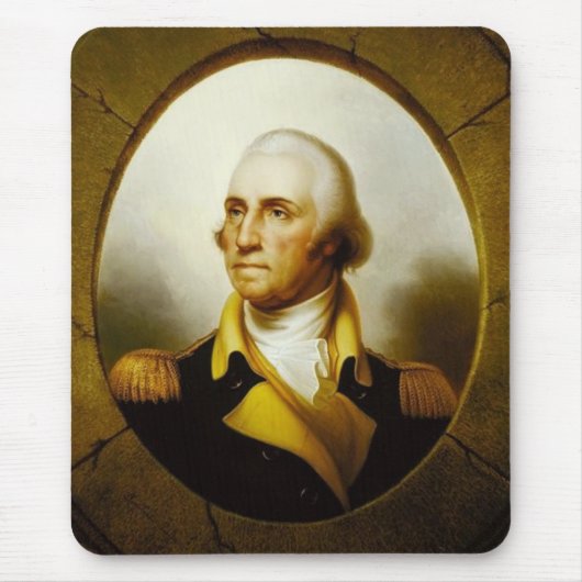 Portret van George Washington Muismat (Voorkant)