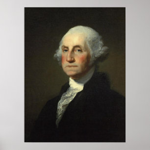 "Portret van George Washington" Poster