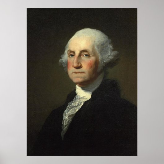 "Portret van George Washington" Poster (Voorkant)