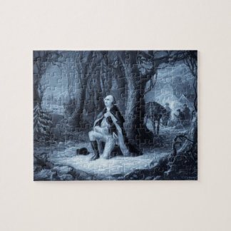 portret van George Washington Praying Legpuzzel