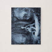 portret van George Washington Praying Legpuzzel (Verticaal)