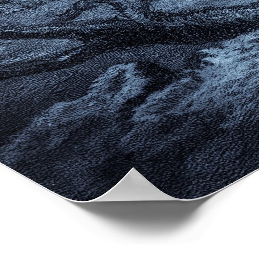  portret van George Washington Praying Poster (Hoek)